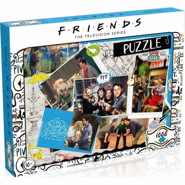 Vítězné pohyby Puzzle 1000 schodů přátel