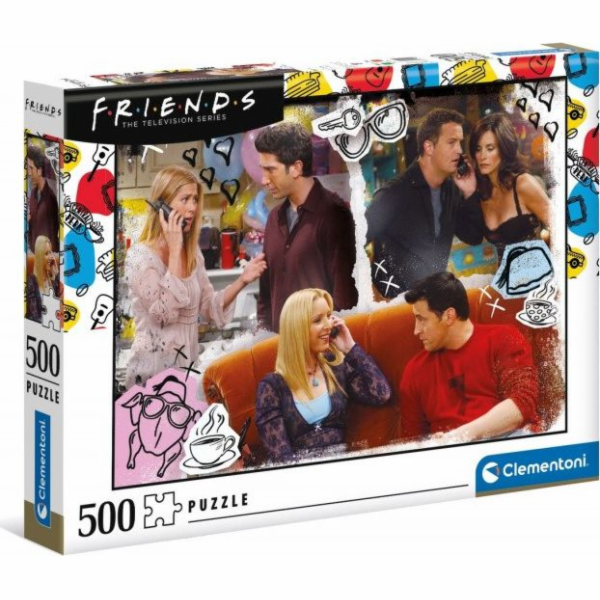 Clementoni Clementoni Puzzle 500el Přátelé. Přátelé 35090