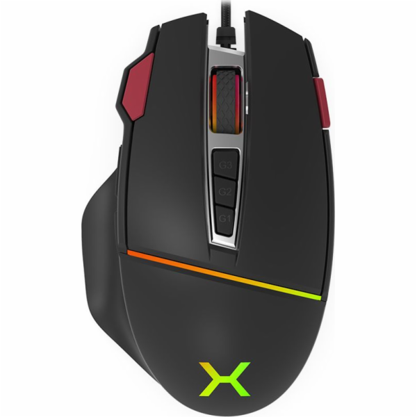 KRUX Fuze Pro myš Pro praváky USB Typ-A Optický 12000 DPI