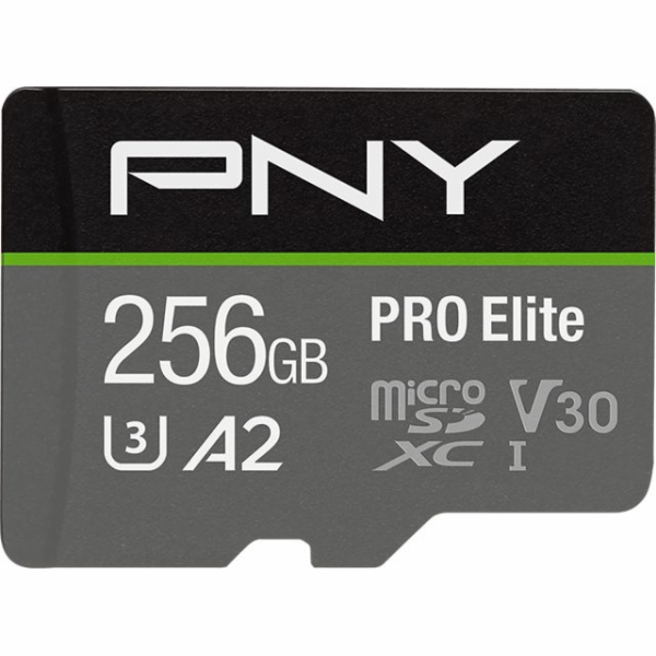 PNY PRO Elite microSDXC 256GB , SD P-SDU256V32100PRO-GE