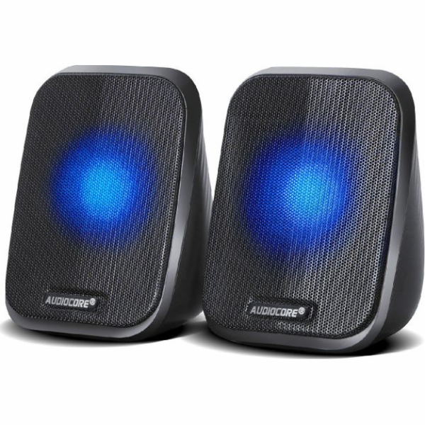 Počítačové reproduktory 6W USB AC835 černé