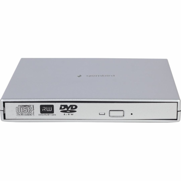 Gembird DVD-USB-02-SV optická disková jednotka DVD±RW Stř...