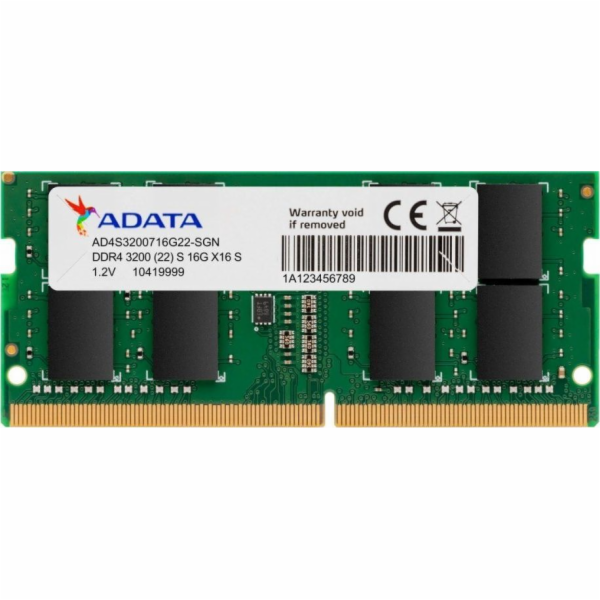 Paměť pro notebook ADATA Premier, SODIMM, DDR4, 16 GB, 32...