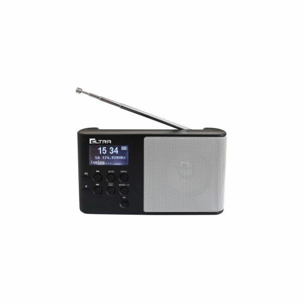 Rádio Eltra Eltra ELTRA Rádio ULA DAB + stříbrné