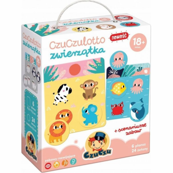 Czuczu CzuCzulotto Zvířátka 18m + CzuCzu