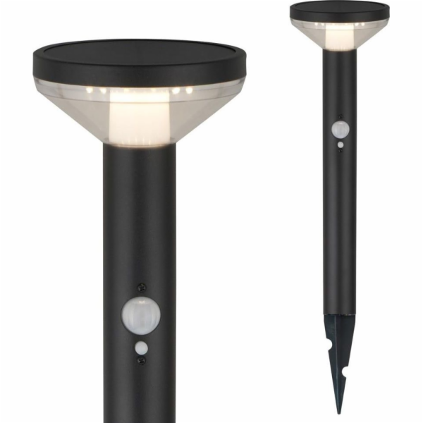 Solarna lampa LED z czujnikiem MCE465 B
