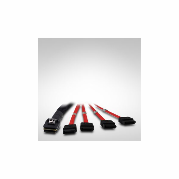 Inter-Tech kabel SFF 8087 > 4x SATA