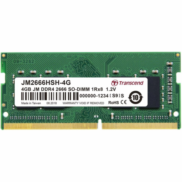 Transcend SO-DIMM 4GB DDR4-2666, RAM
