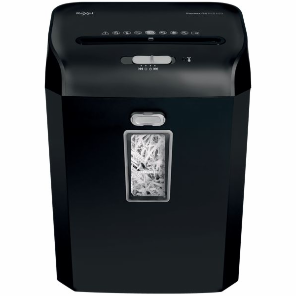 Rexel Promax QS RES1123 strip cut shredder cuts P-2 (6mm)...