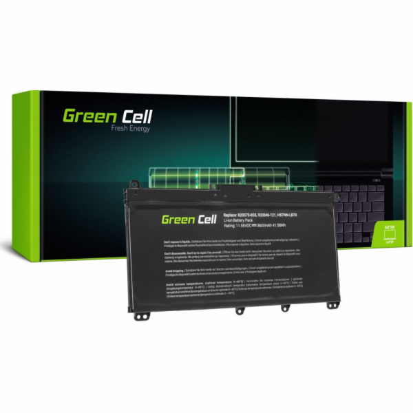 Green Cell do HP Pavilion 14 15 15T 15Z 17 17Z / 11,55V 3...