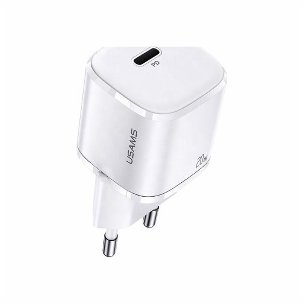 Usams nabíječka USAMS Load. síť. 1xUSB-C T36 mini 20W (po...