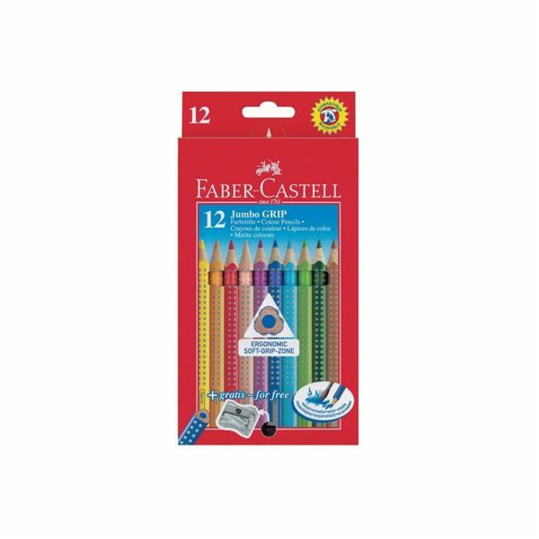 Jumbo Grip Buntstift, 12er Kartonetui, Set