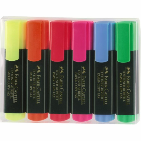 Textliner 48 Superfluorescent, 6er Etui, Stift