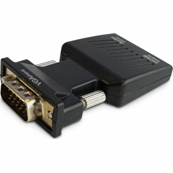 Převodník / adaptér VGA na HDMI AUDIO Full HD / 1080p 60H...