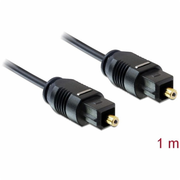 Kabel Delock Toslink - Toslink 1m černý (82879)