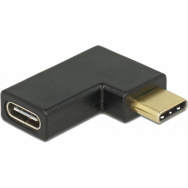DeLOCK USB 3.2 Gen 2 adaptér, USB-C samec > USB-C samice 90°