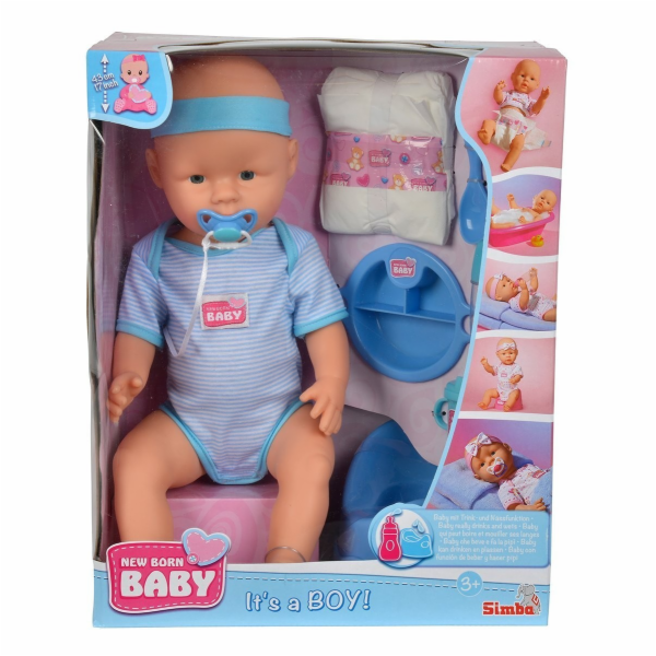 Simba New Born Baby Panenka chlapeček 43 cm