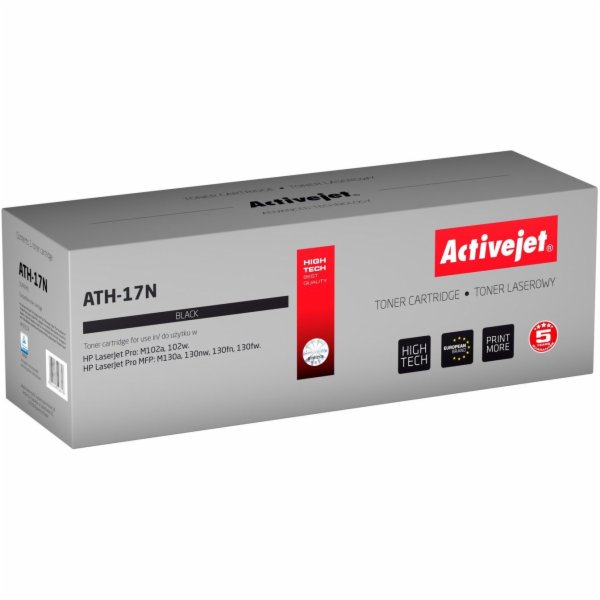 Activejet ATH-17N toner  HP 17A CF217A 