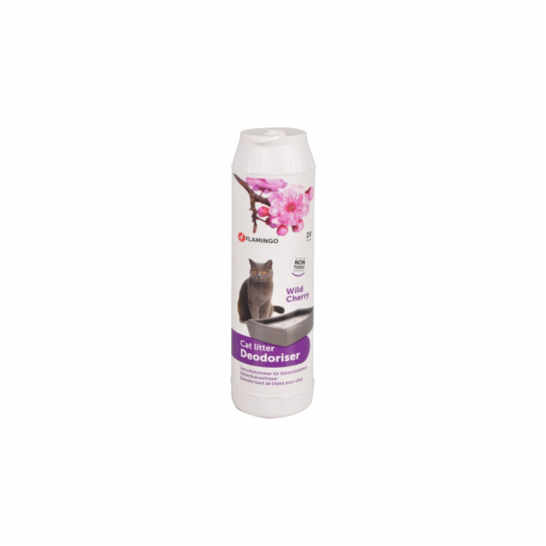 Flamingo Deodorant do toalety pro kočky - Divoká třešeň