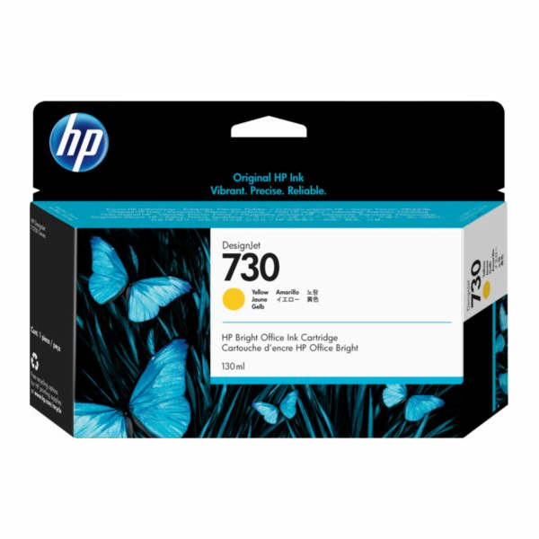 HP inkoust žlutý č. 730 (P2V64A)