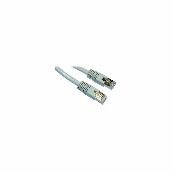 GEMBIRD kabel patchcord CAT6 stíněný FTP 3m, šedý