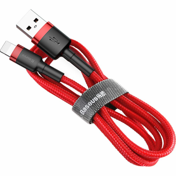 Kabel BASEUS USB Typ AM, Lightning M, 0,5m, červený