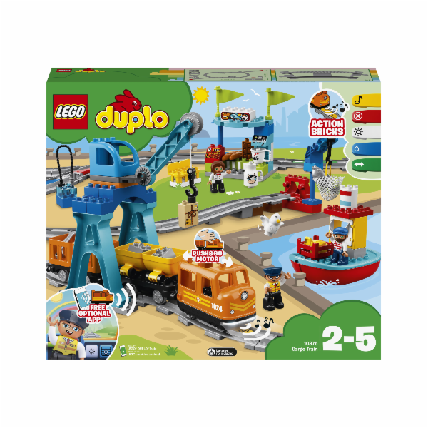 LEGO Duplo 10875 nákladní vlak