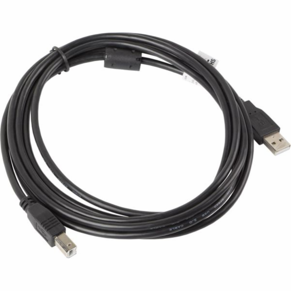 Lanberg 2.0 AM-BM 3M USB kabel (CA-USBA-11CC-0030-BK)
