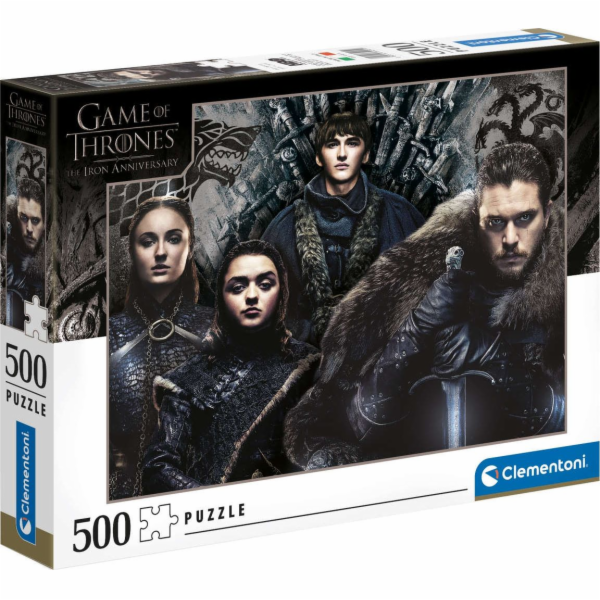 Clementoni Clementoni Puzzle 500el Game of Thrones. Hra o...