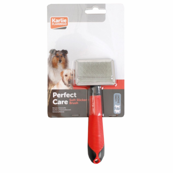 Karlie Profesionální měkký kartáč 17x5cm
