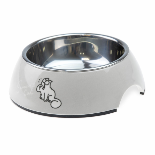 Karlie Simon s Cat Miska pro kočky světle šedá 14X14X4,5 ...