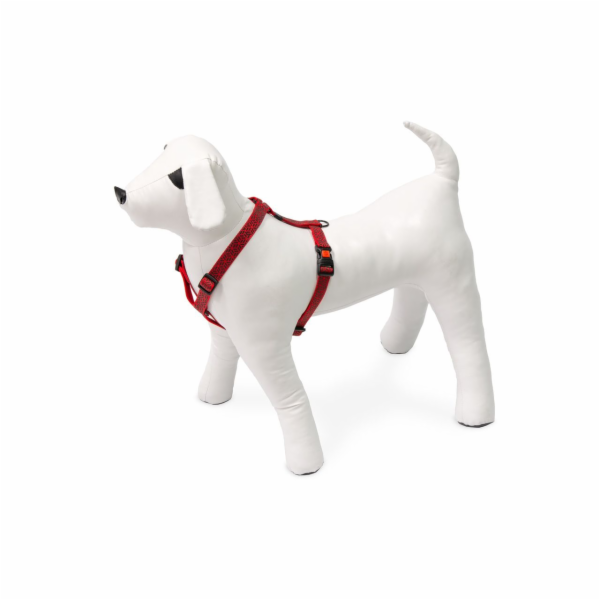 Karlie Postroj ASP Mix&Match červený motiv Grafit velikos...