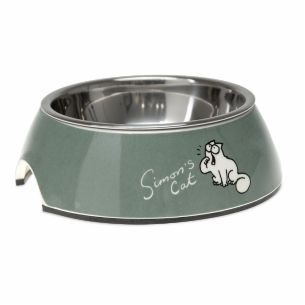 Karlie Simon s Cat Miska pro kočky zelená 14X14X4,5 CM 16...