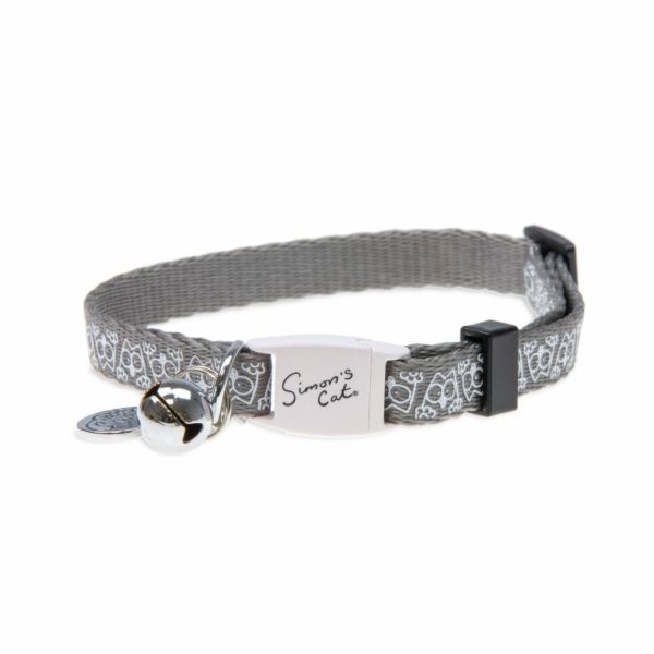Karlie Simon s Cat Obojek šedý pro kočky 20-30 CM X 10 MM