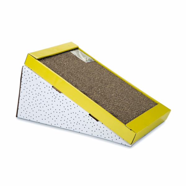 Beeztees Škrabadlo pro kočky kartonové HILL 47x26x25cm