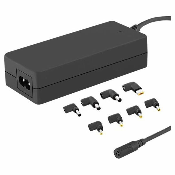 Qoltec 50011 zdroj/transformátor Vnitřní 65 W Černá