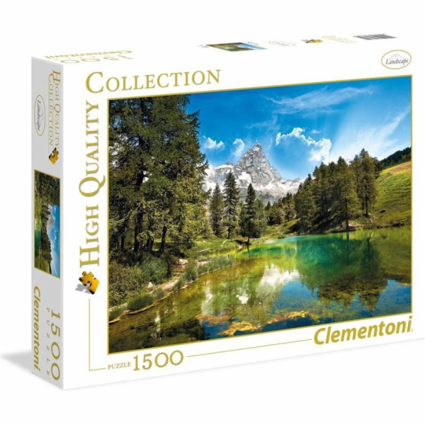 Clementoni Puzzle 1500 dílků Modré jezero