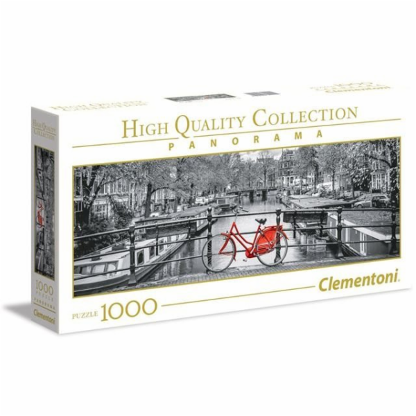 Puzzle Clementoni 1000 dílků. HQC – Panorama Amsterdam (3...