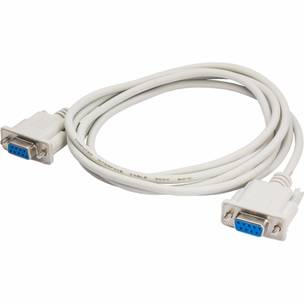 Akyga AK-CO-04 cable gender changer RS-232 Bílá