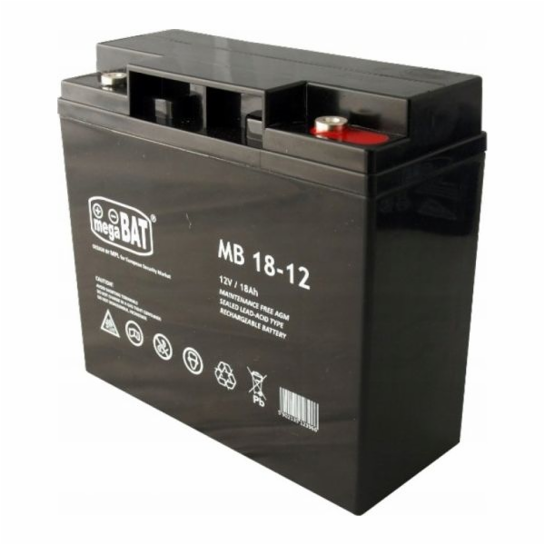 MPL megaBAT MB 18-12 UPS battery Lead-acid accumulator VR...