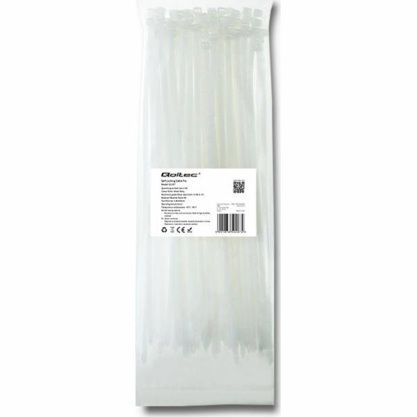 QOLTEC 52207 Qoltec kabelová spojka 4.8x300 100ks nylon U...