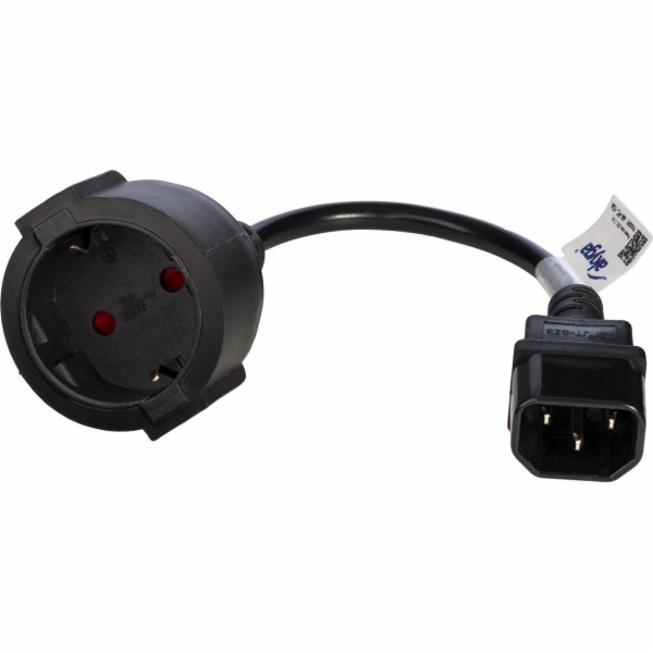 Akyga prodlužovací napájecí kabel CEE 7/4/C14 15cm 