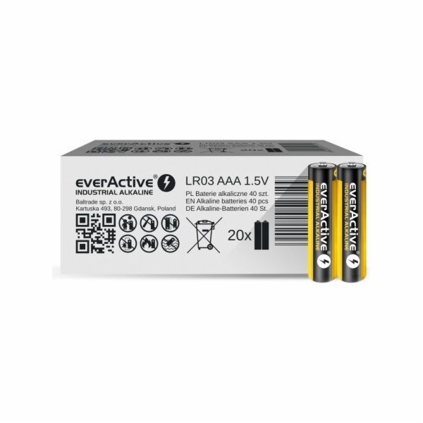 Baterie LR03 / AAA 40 ks.