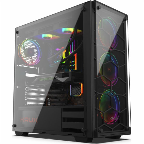 Krux LEDA ATX Tower Black