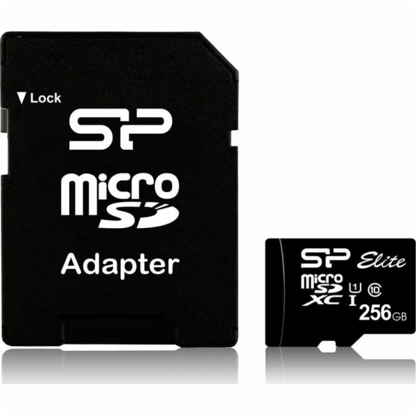 Silicon Power Elite 256 GB MicroSDXC UHS-I Třída 10