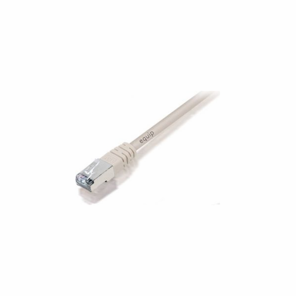 Equip Patchcord, S/FTP, Cat6, PIMF, HF, 3m, šedý (605502)