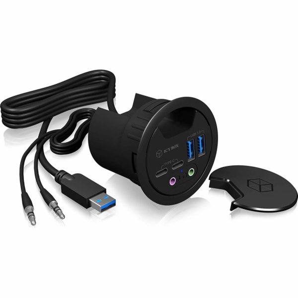 USB HUB Icy Box Hub 4portový IcyBox USB 3.0 IB-HUB1403B T...