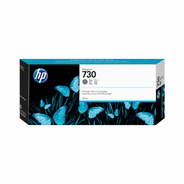 Inkoust HP DesignJet č. 730 šedý (P2V72A)