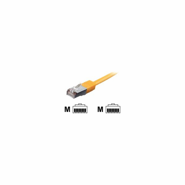 Equip Patchcord, Cat.5e, SF/UTP, 3m, žlutý (705462)