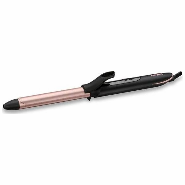BaByliss 19 mm Curling Tong Kulma Teplé Černá, Růžové zla...